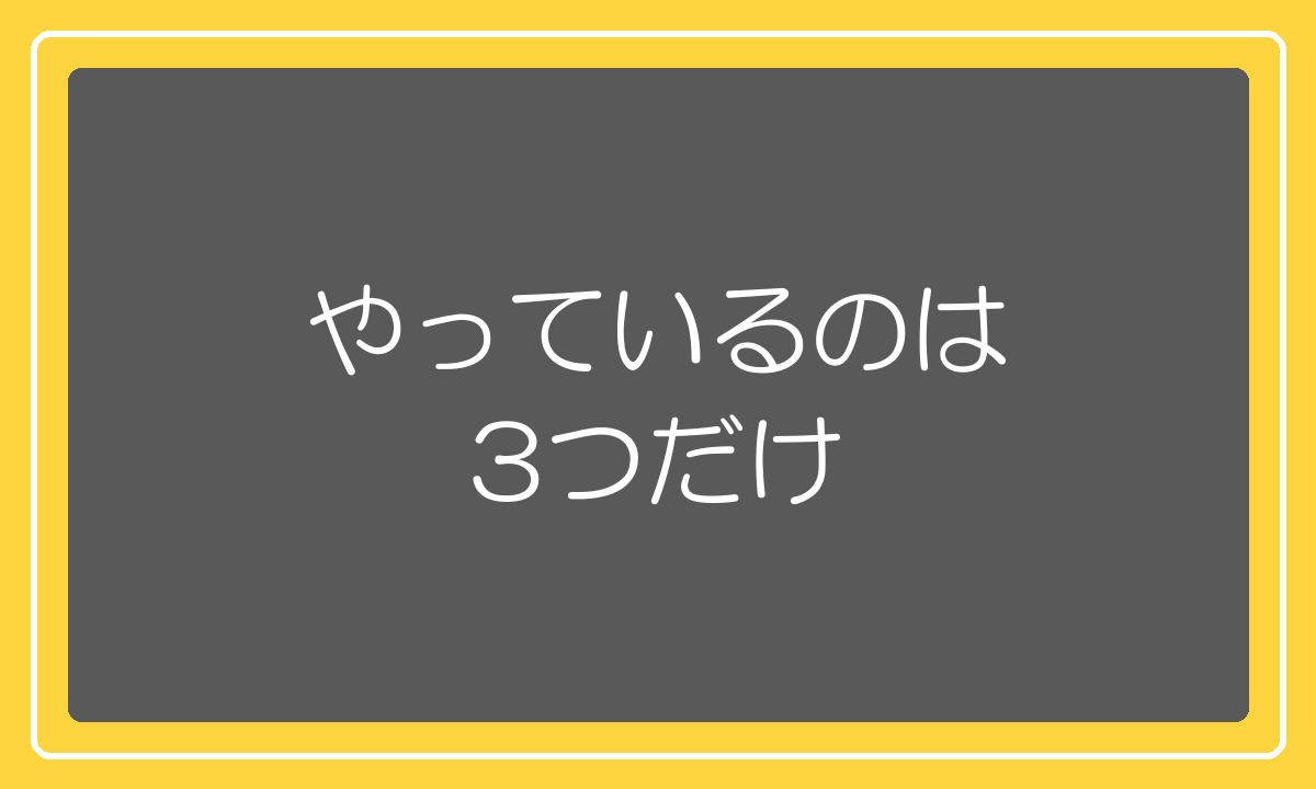現役店長がやっている楽天SEO対策は3つだけ